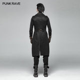Steampunk The Rope Long Zipper Vest