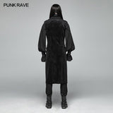 Victoria Gorgeous Dark-textured Gothic Long Vest