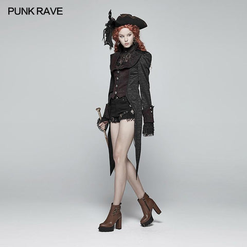 Gothic Dress Swallow Tail Coat