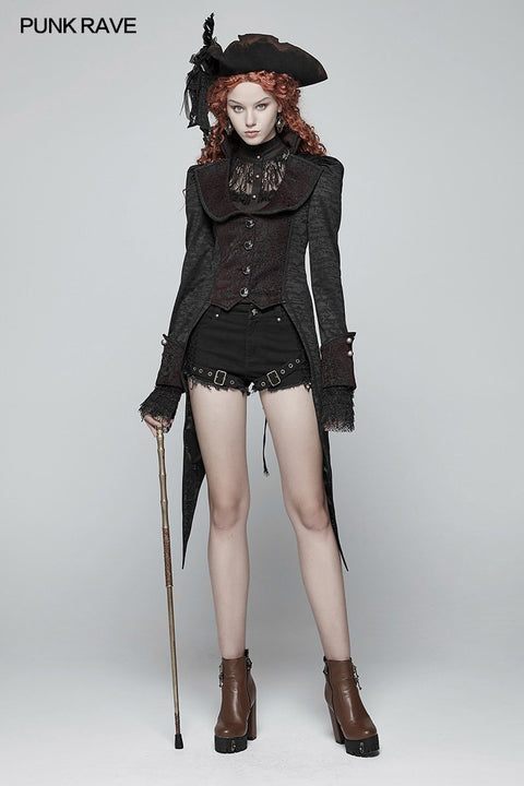 Gothic Dress Swallow Tail Coat