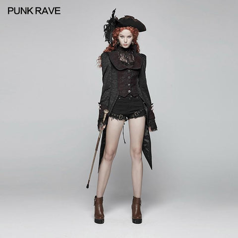 Gothic Dress Swallow Tail Coat