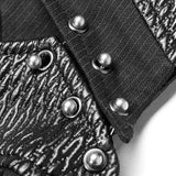 Punk WOMENS HIGH-NECK Warrior Vest