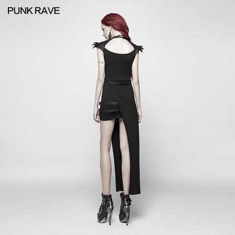 Punk Asymmetric Sexy Dress