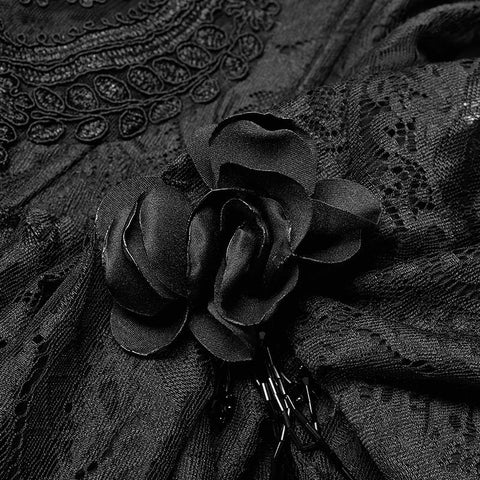 Gorgeous Off Shoulder Victorian Lace Long Dress