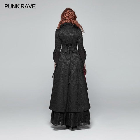 Gothic Ruffle Sleeves Court Long Lace Coat