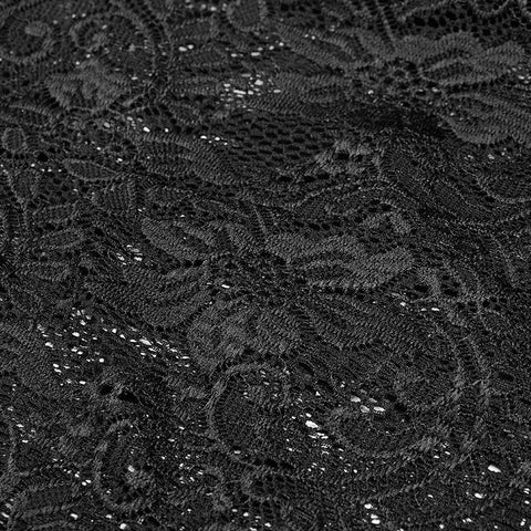 Gothic Daily Wear Long Sleeves Lace Dress