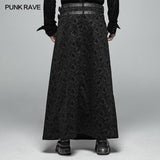Gothic Vintage Personality Split Long Skirts For Men