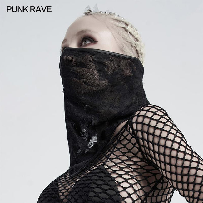 Punk daily dustproof triangular face kerchief
