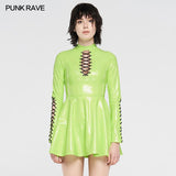 Punk Glitzy Sexy Short Dress