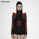 Red night swallowtail coat