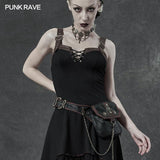 Steampunk retro waist bag