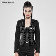 Military Ultra Short Long Sleeve Coat