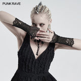 Goth daily lace gloves