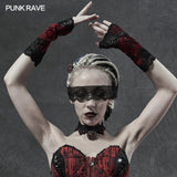 Goth daily lace gloves