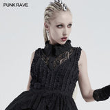 Gothic independent lace collar