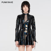 Punk Glitzy Sexy Short Dress