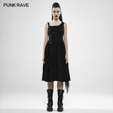 Punk Rebellious Girl Irregular Dress