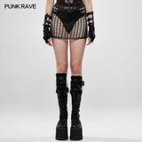 Cyber Tech Sexy Hollow-out Skirt