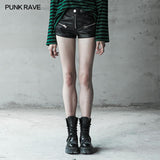 Locomotive Handsome PU leather Shorts