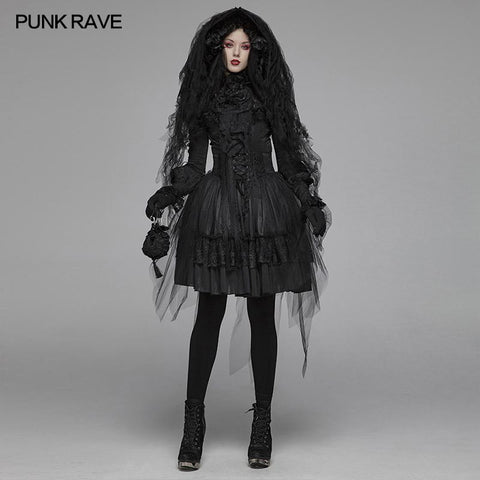 Dark Gothic Exquisite Lace Wallets For Women