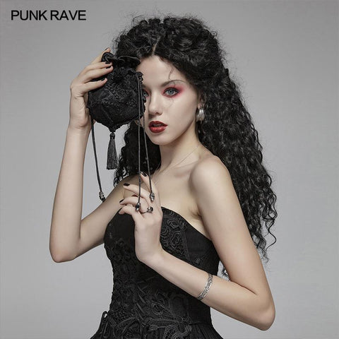 Dark Gothic Exquisite Lace Wallets For Women