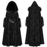 Gothic Winter Gorgeous Hooded Cloak For Women