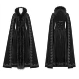 Gothic Vintage Gorgeous Long Coat V-neck Cloak For Women