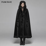 Gothic Vintage Gorgeous Long Coat V-neck Cloak For Women