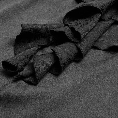 Gothic Women Palace Floor-length Split Skirt