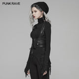 Punk Accessories Leather PU Vest