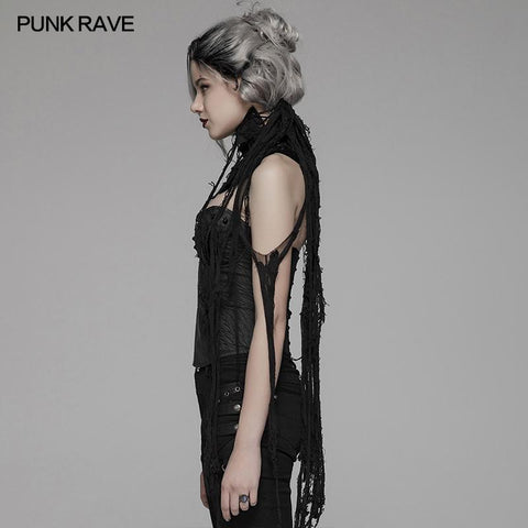 Gothic Tattered Scarf