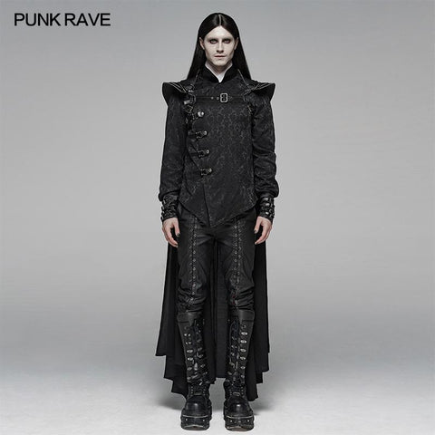 Punk Warrior Cloak Armor Long Coat