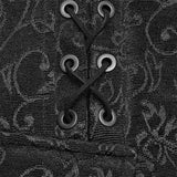 Vintage Gothic Jacquard Medium Long Coat