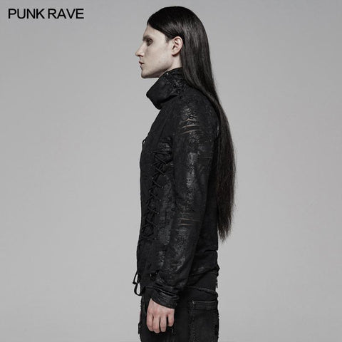 Dark Punk Turtleneck T-shirt