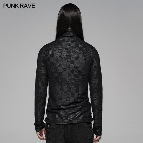 Dark Punk Turtleneck T-shirt