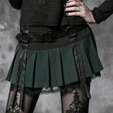 Elegant Sexy Short Tight Mini Gothic Skirt