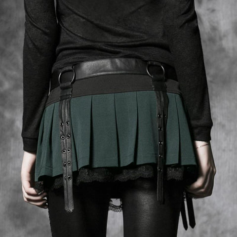 Elegant Sexy Short Tight Mini Gothic Skirt