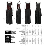 High Quality White Steampunk Long Lace Punk Dress