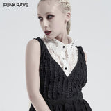 Gothic independent lace collar