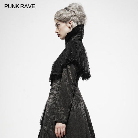 Noble Queen Pearl Mesh Little Cloak