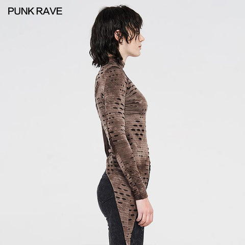 Steampunk asymmetrical t-shirts