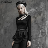Sexy asymmetrical T-shirt