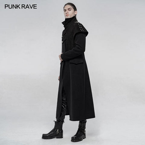 Military uniform Woolen Long Coat