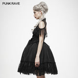 Black Fairy Tale Doll Dress