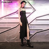 Sexy small V-neck braces dress