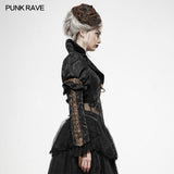 Steampunk desperate crisis short coat