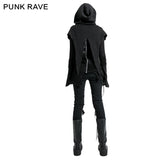 Fashion Ladies Knitted Black Wool Hood Accessories