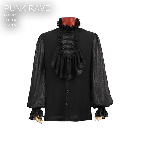 Black Palace Accessories Fake Shirt Collar