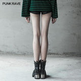 Locomotive Handsome PU leather Shorts