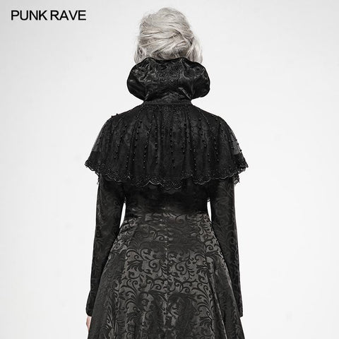 Noble Queen Pearl Mesh Little Cloak
